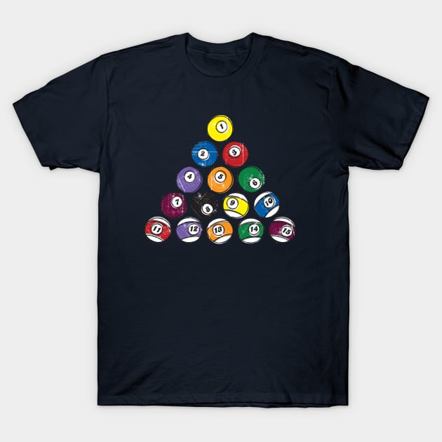 billiard ball sketch T-Shirt by TomCage